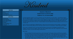 Desktop Screenshot of kindred-daoc.net